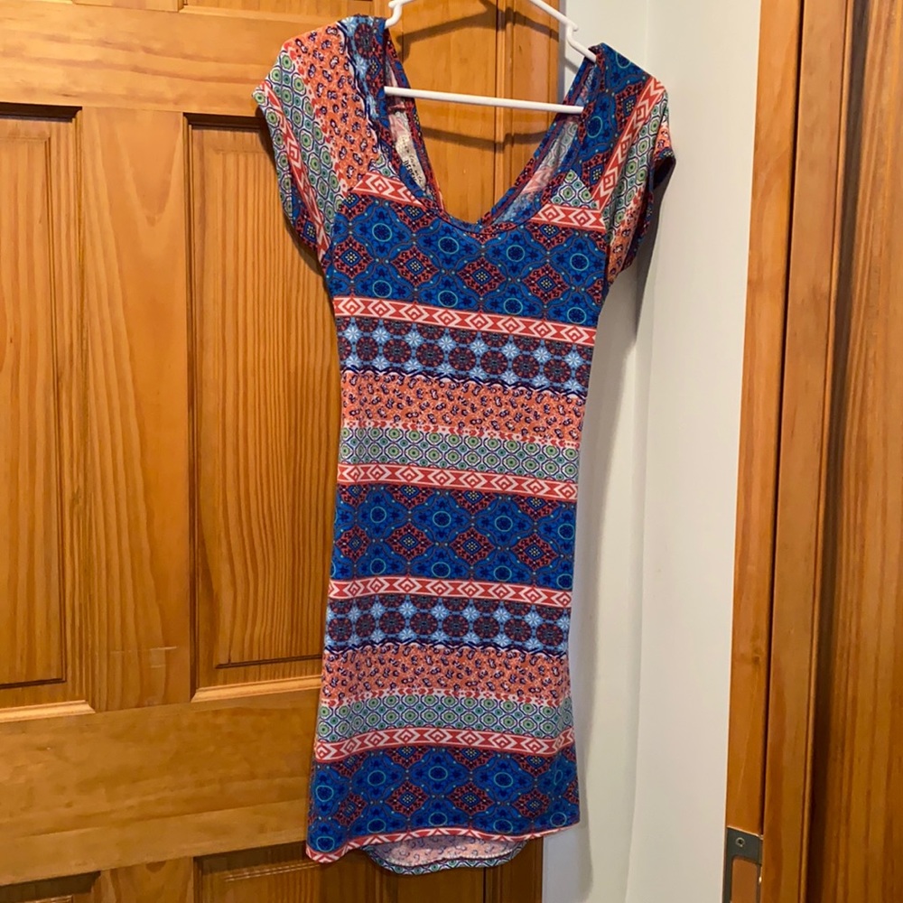 Women’s I’m in love with Derek Print Dress in L